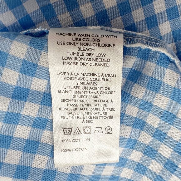 Urban Outfitters Kimchi Blue Georgie Gingham Mini Dress Dorthy Halloween Costume - Picture 10 of 14